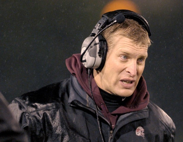 Bobby Hauck on the sidelines